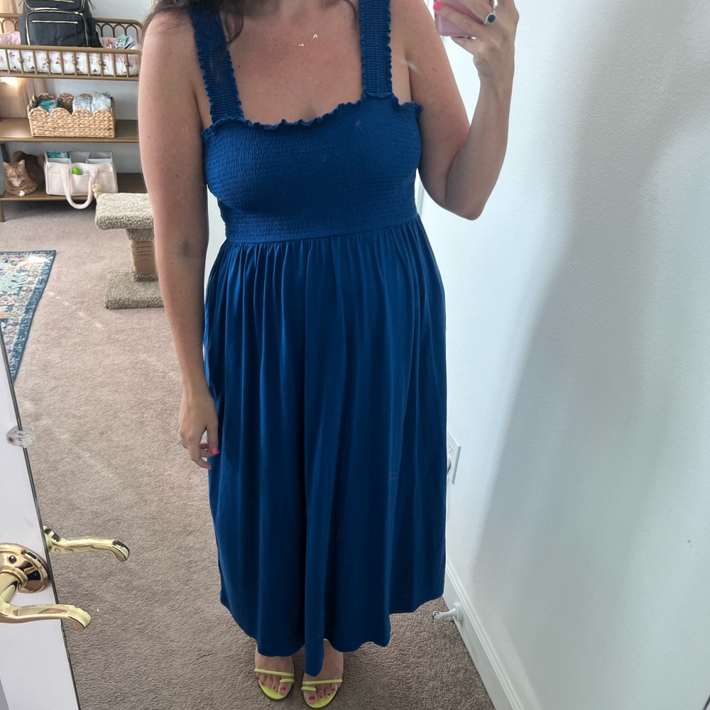 Blue is Maxi Dress
